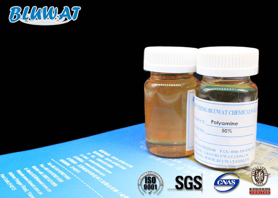 खरीदें जल उपचार क्वाटरनेरी अमोनियम कैनेसिक पॉलिमर 50% तरल पॉलीमाइन ऑनलाइन निर्माण