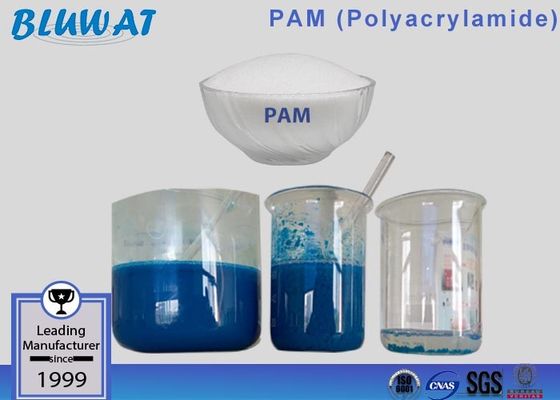 खरीदें Bluwat Cationic Polyacrylamide Flocculant Flocking एजेंट जल उपचार ऑनलाइन निर्माण