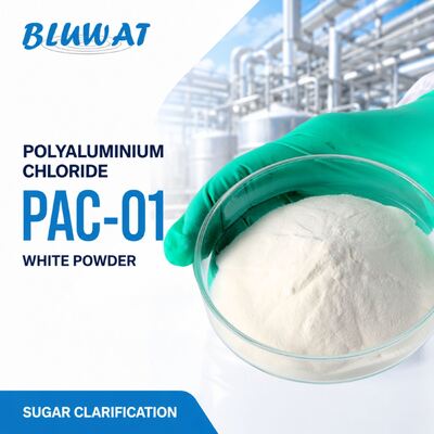 खरीदना 45-55% बेसिकिटी सफेद पाउडर PAC-01 चीनी स्पष्टीकरण के लिए Polyaluminium Chloride ऑनलाइन निर्माण