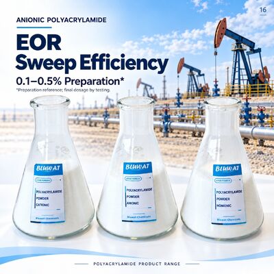 खरीदना Anionic Polyacrylamide APAM 0.1-0.5% Working Solution for EOR Sweep Efficiency Improvement in 25kg PE Bag ऑनलाइन निर्माण