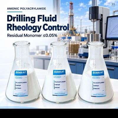 खरीदना Anionic Polyacrylamide APAM 0.05% Max Residual Monomer for Drilling Fluid Rheology Modification CAS 9003-05-8 ISO 9001 Manufacturer 25kg PE Bag ऑनलाइन निर्माण