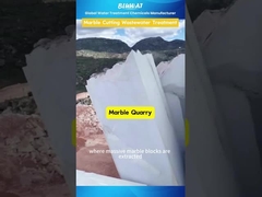 संगमरमर काटने के अपशिष्ट जल का उपचार कैसे किया जाता है