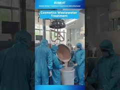 तेजी से सौंदर्य प्रसाधन अपशिष्ट जल उपचार।
